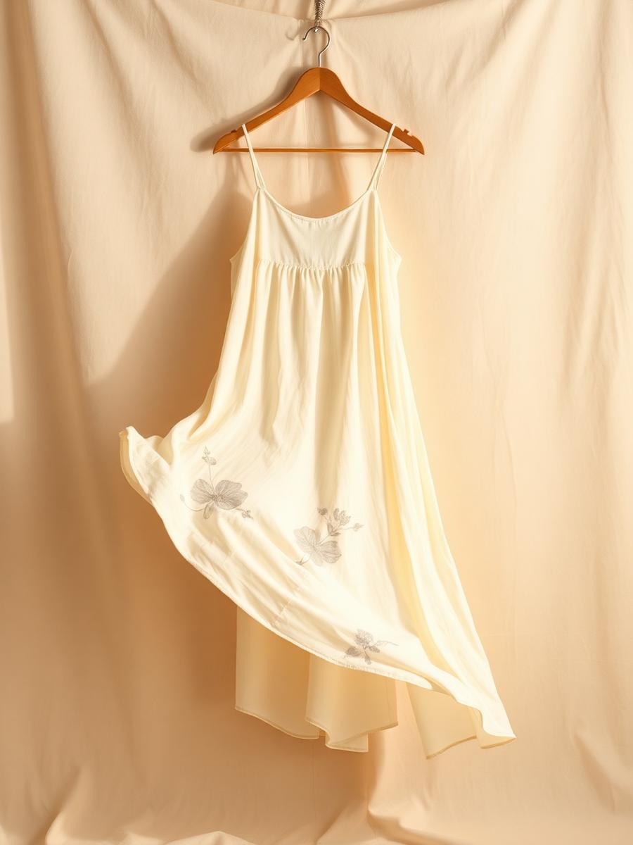 Soft Linen Midi Dress