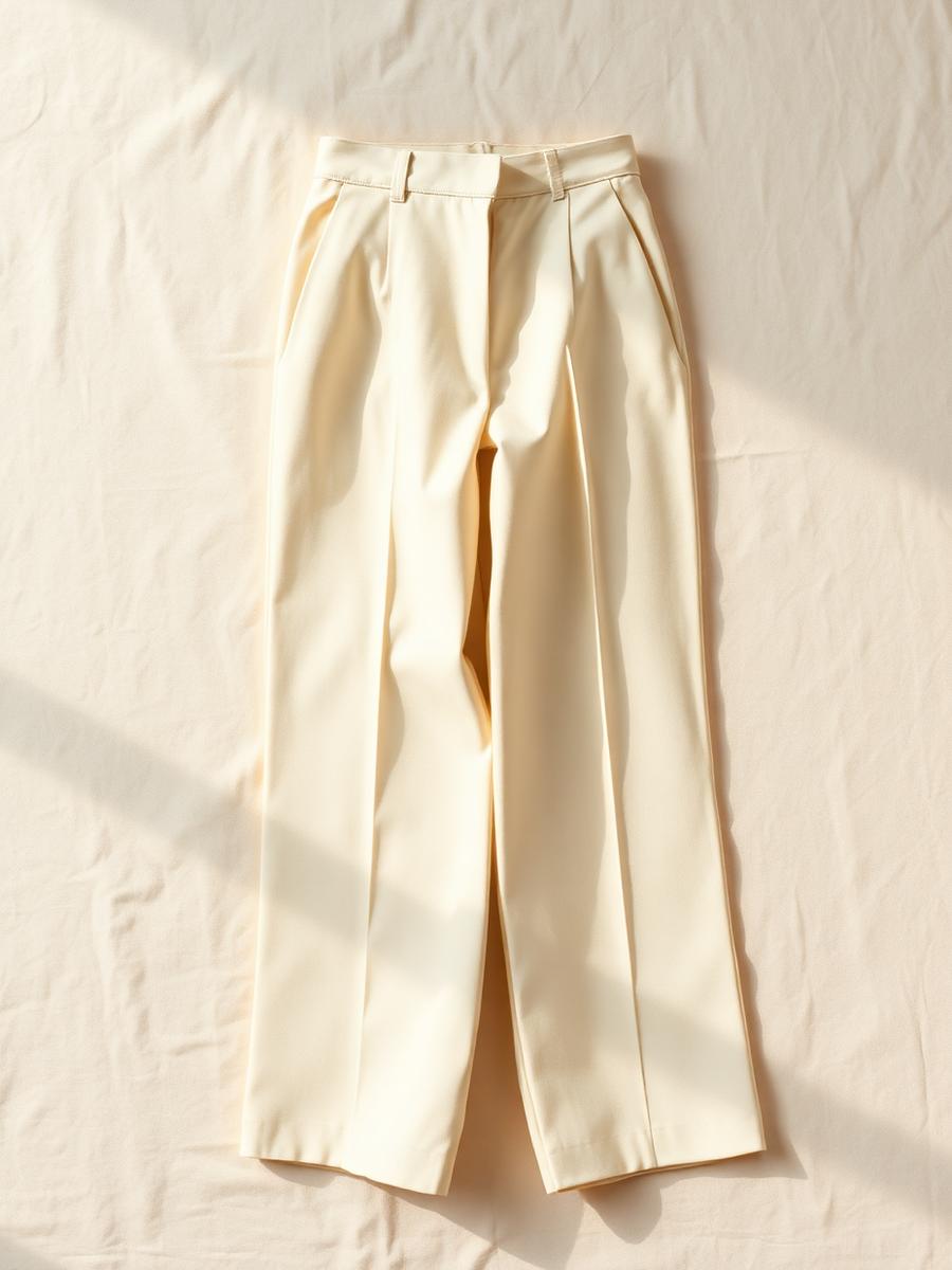 Tailored Wide-Leg Pants
